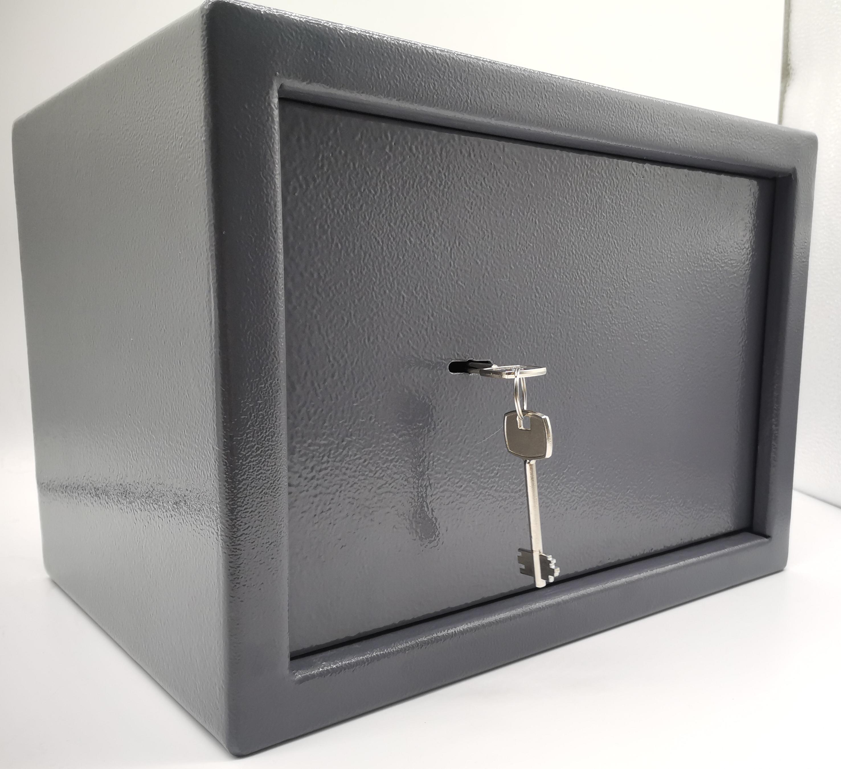 Key Operated Steel Safe Box Security Home Office