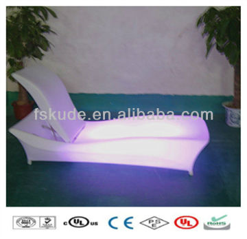 Plastic LED Colorful Glowing Backpack Beach Chairs