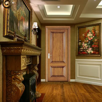 interior solid wood door mahogany wood door