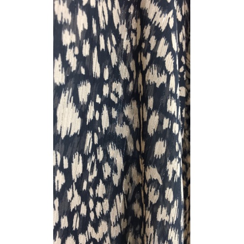 Ladies' Long Sleeve Blouse Ladies' Lurex Leopard Print Long Sleeve Blouse Manufactory