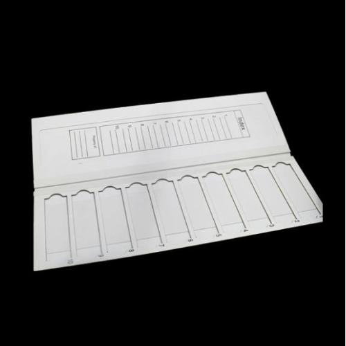 9 Place Lab Lab Bardbod Microscope Slide Mailer