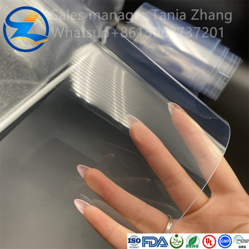 400mic transparent PVC film for drug packaging