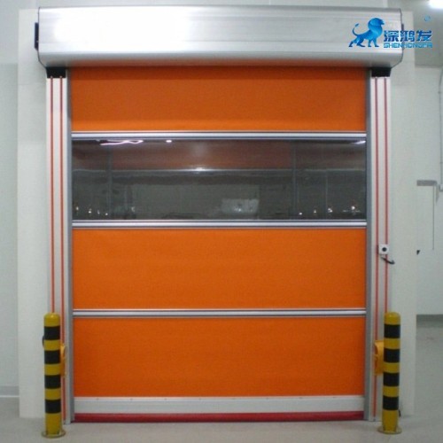quickly rolling shutter door used in car wash