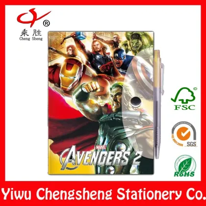 Cool the cover notebook