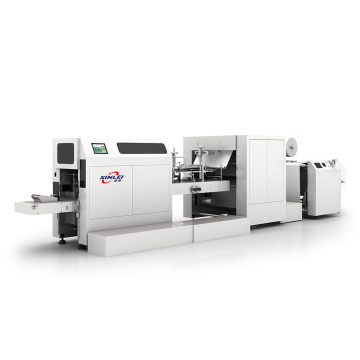 Automatische scharfe Papiertütenmaschine mit doppeltem Boden