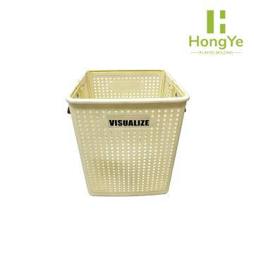 Yellow Folding Basket for Planting and Storage