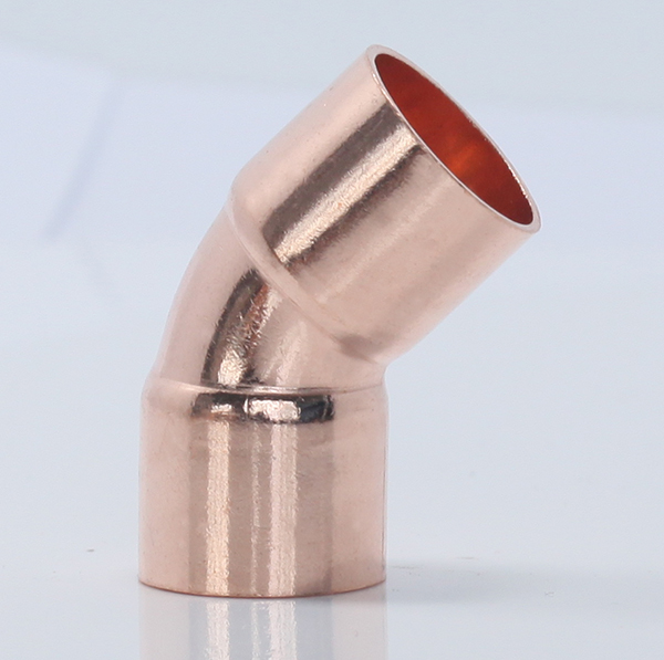 Wrot Joint Copper 45 Elbow CXC