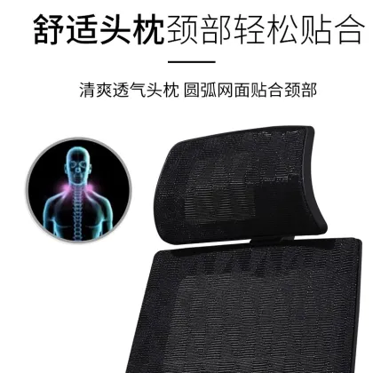 Ergonomic Office Chair with Waist Support for Computer and E-Sports