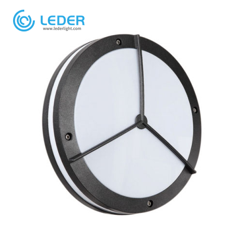 LEDER Circular Exterior 18W Outdoor Wall Light