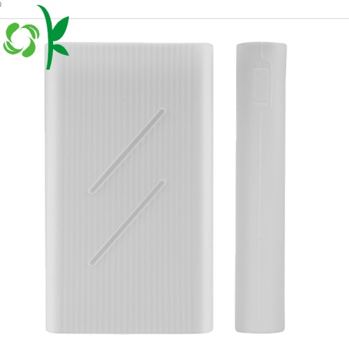 Silikon Soft Protector Väska Power Bank Batterilucka