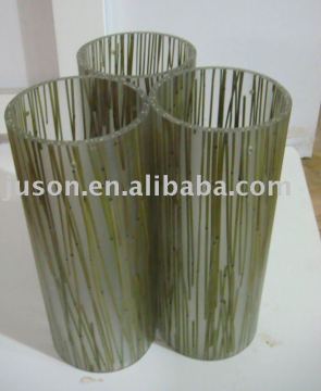 Resin material with bamboo inside