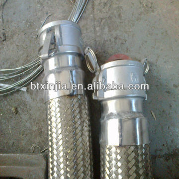 ss quick coupling flexible hose TYPE D