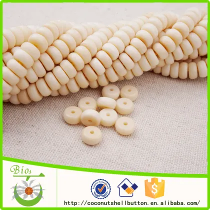 Vegetable ivory nut loose bead, DIY jewelry beads, seed beads