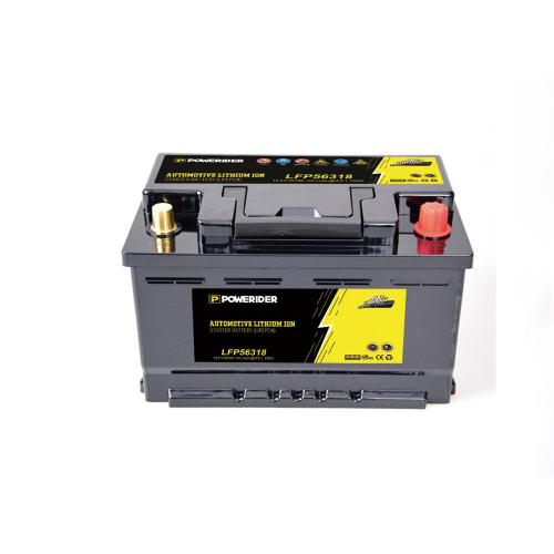 12.8V 691Wh 1020A Batterie de démarrage au lithium-ion pour les voitures