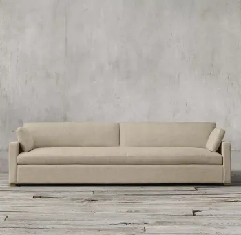 Nordic Style Modern Upholstered Three Seater Sofa