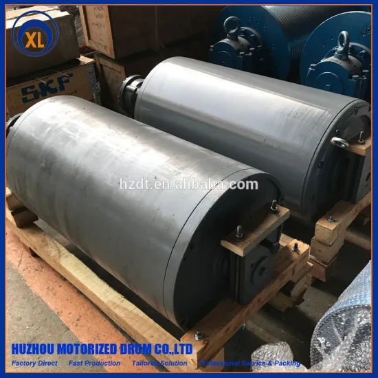 mining use belt conveyor machine drive pulley motorized drum pulley