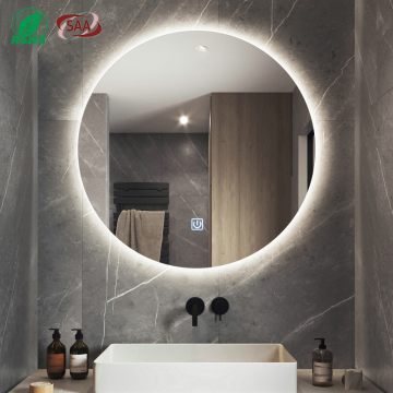 European Standard Single Light Adjustable LED Bath Mirror - Modern Illuminated Design