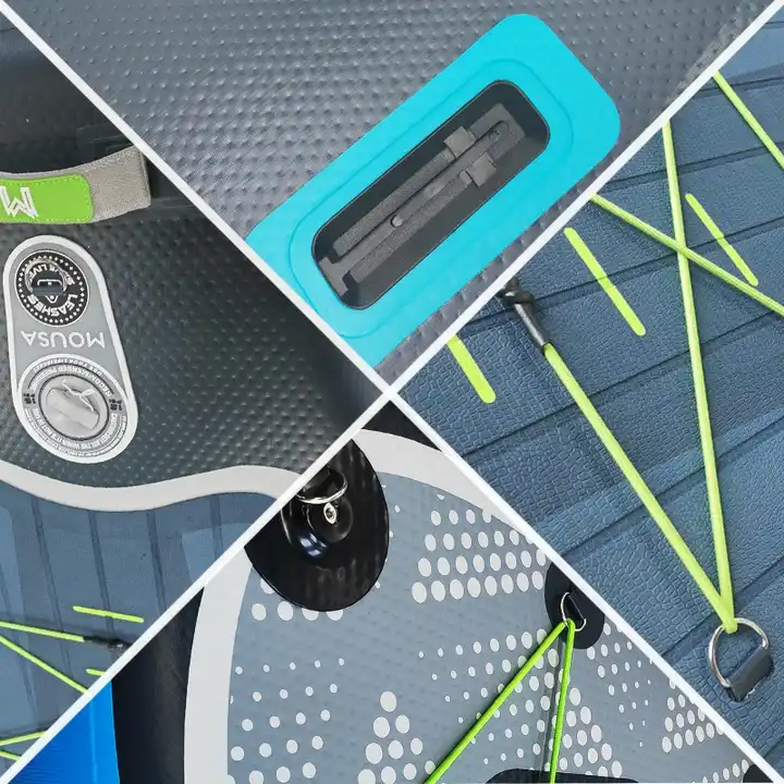 Hot Selling Portable Inflatable Pedal Kayak for Fishing