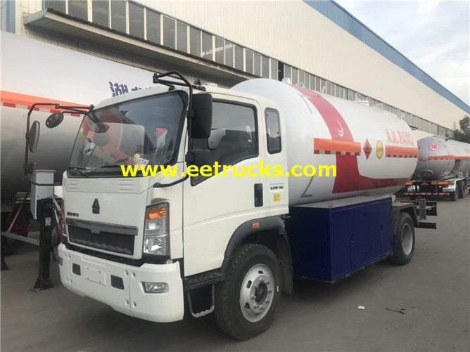 Propane Dispenser Tank Trucks