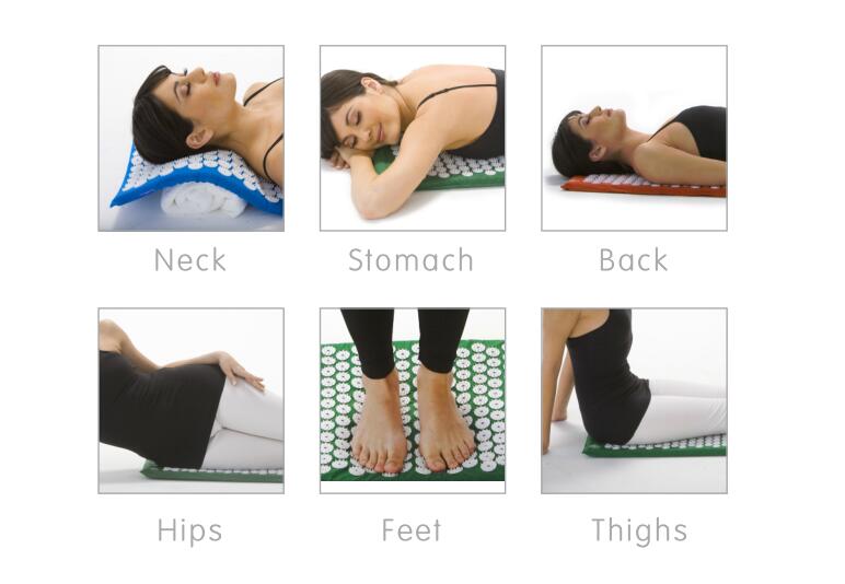 Health Mat Coconut Fill Linen Fabric Health Therapy Acupressure Mat, High Quality ...