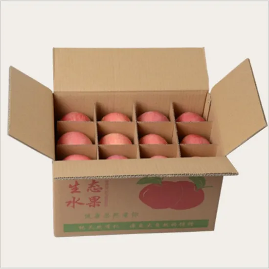 fruit packing fiberboard box