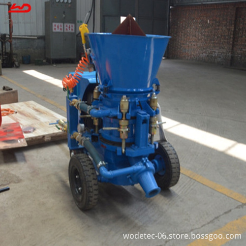 High Capacity Electric/Air Motor Dry Mix Castable Refractory Guniting Machine: 1.5m³/h, 3m³/h, 5m³/h, 6m³/h, 9m³/h - Chinese Man