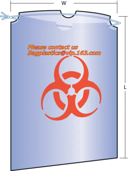 Biohazard Plastic Bags, waste sacks, plastic bags, plastic sacks
