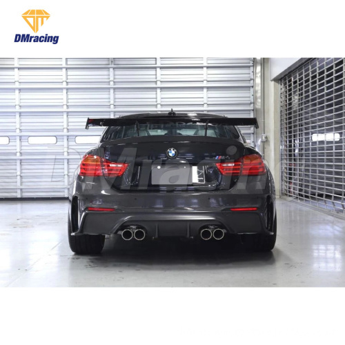 3D Style Half Carbon Fiber Rear Bumper for BMW M3/M4 F80/F82/F83 2014-2020
