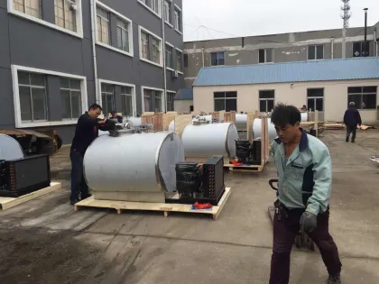 Dairy Farm Milk Tank Mixer & Cooling Tank - 1000 Liters Coconut Milk Machine