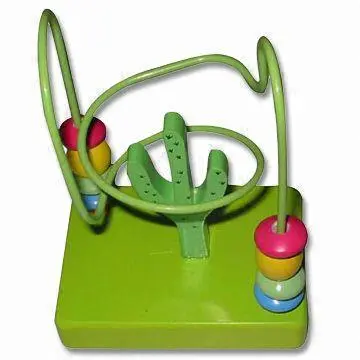 Beaded and Wired Intelligent Game for Exciting and Stimulating Babies Imagination