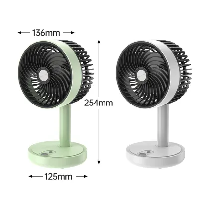 Portable Rechargeable Fan Rotatable Desktop Fan