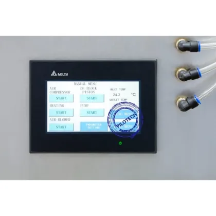 High Efficiency Spray Freeze Dryer with Spontaneous Air Heating and Sublimation Technology