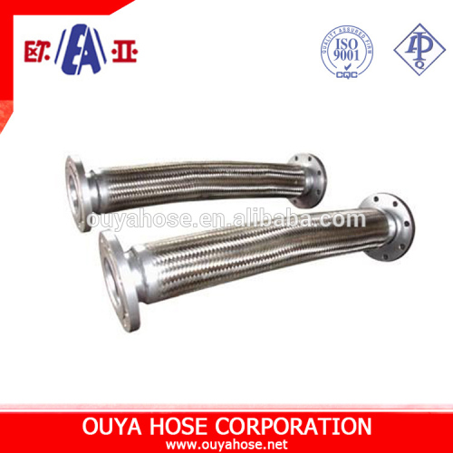 OUYA Professional manufacturer for corrugated SS flexible metal hose