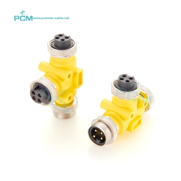 Automation 7/8\"-16UN 4 Position Trunk Tee Profibus Distributor Adapter: Technical Specifications and Applications