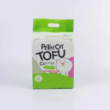 Wholesale Custom Logo Natural Plant Dust Free Flushable Cat Sand Tofu Cat Litter