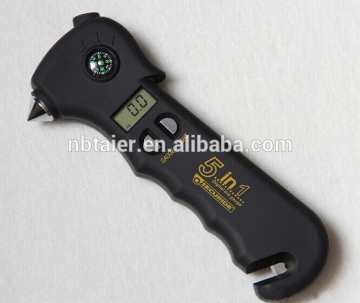 Multifunctional 5 in 1 Digital display tire gauge/Tire Pressure Measure/Tyre Gauge