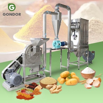 Cumin Spice Ultrafine Mill Untuk Industri Makanan Kering: Tepung Kentang, Tomat, dan Mesin Grinding Thyme