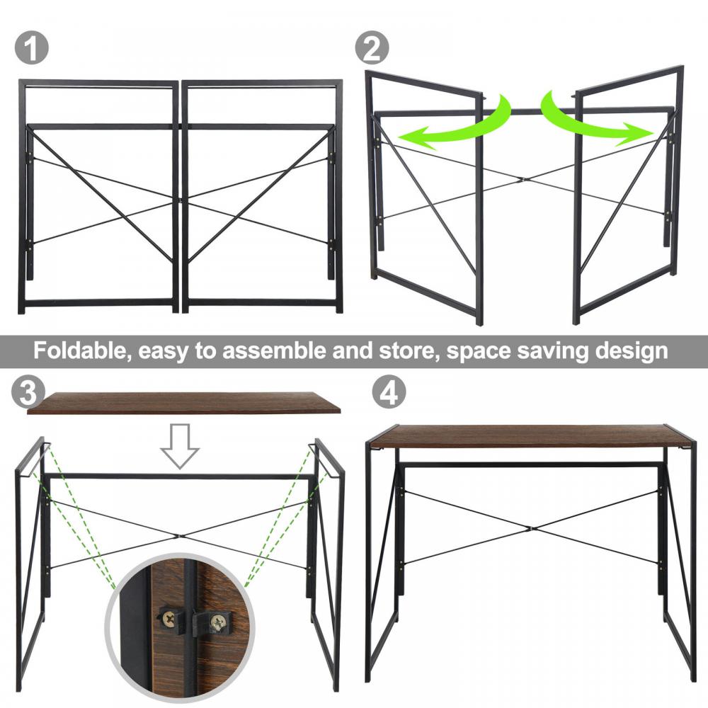 Oanpaste kantoar kofje opklapte tray tafel foar thús