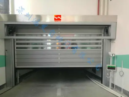 automatic metal hard fast door