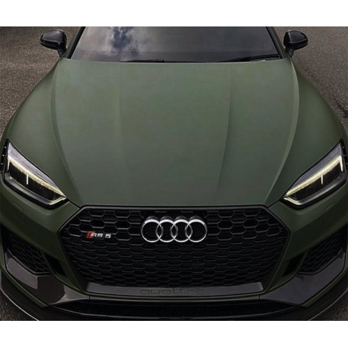 ceramic matte khaki green car wrap vinyl