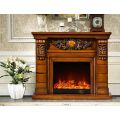 Mantel européen en bois intérieur MDF