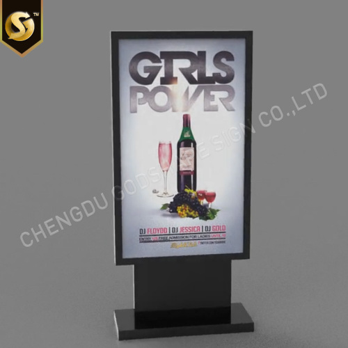 Pylon Signage Lightboxes Beleuchtete Pylon Light Box