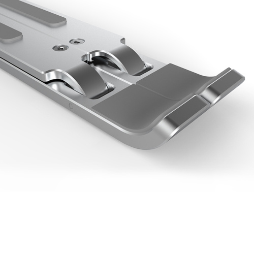 Suporte para laptop para mesa, alumínio ergonômico ajustável