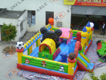 indoor inflatable trampoline rental/inflatable castle amusement park KKA-L050