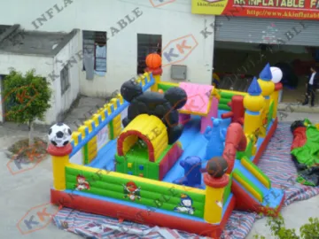 indoor inflatable trampoline rental/inflatable castle amusement park KKA-L050