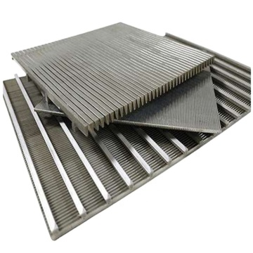 Stainless Steel 304 316L Slot Sheet Wedge Wire Johnson Screen for Wastewater Filtration
