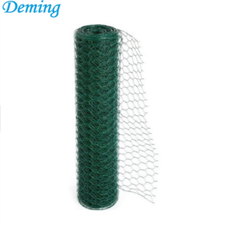 Hexagonal PVC Zinc Wire Mesh Fence