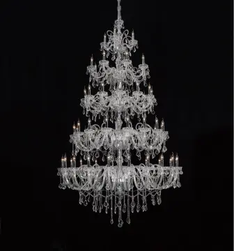 Luxury Hotel Lobby Project Gorgeous Crystal Chandelier