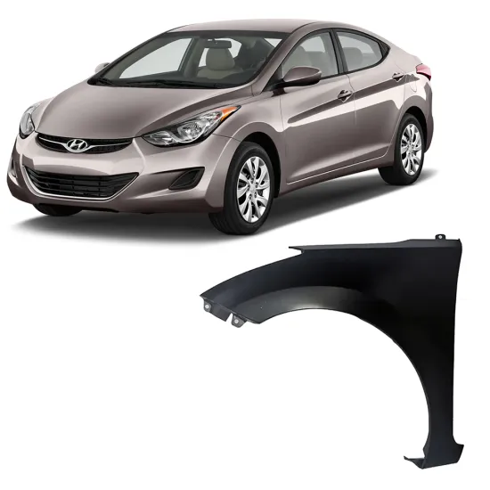 Auto Parts Front Primed Steel Fender Side Wing Fit for Elantra 2012-2015 OEM 66311-3X000