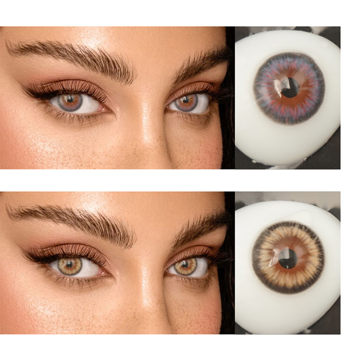 Myopic astigmatism contact lenses PPpair of packaging